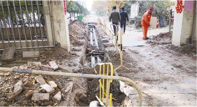 一次小區改造 道路開挖三次