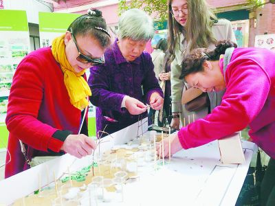 西城區廣內街道老街坊按需“訂製”身邊花園